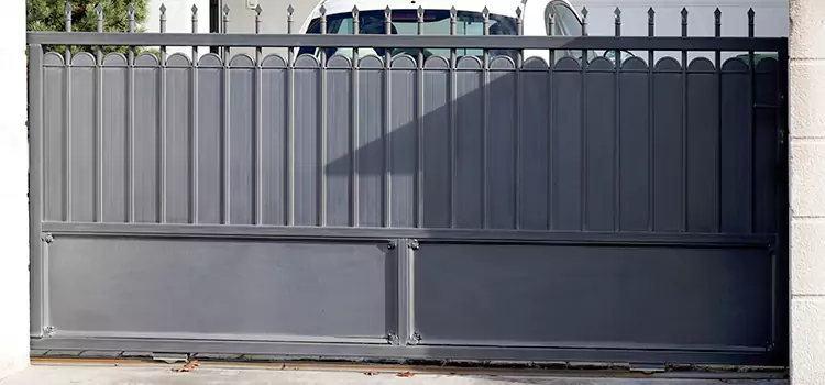 Metal Driveway Gate Installation Garland