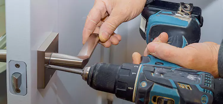 Security Door Lock Installation Garland