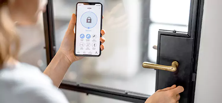Fingerprint Door Lock Installation Garland